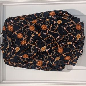 F&F Woman's Navy Blouse